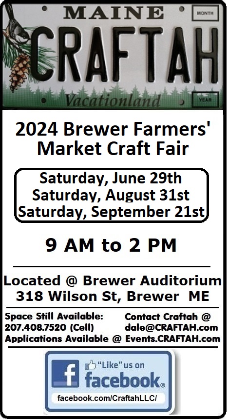 Brewer Farmers' Market Craft Fairs
