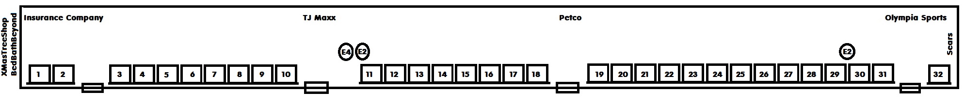 Long Form Layout Turnpike Mall